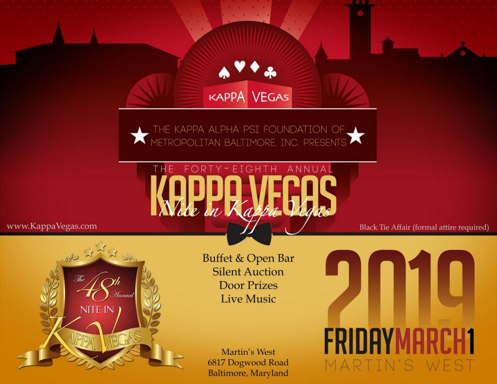 Kappa Vegas Event Kappa Alpha Psi Foundation of Metropolitan Baltimore